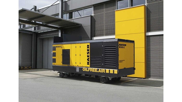 Transportabel kompressor Mobilair 500