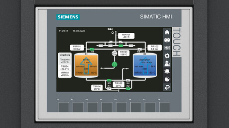 CALOSEC CONTROL for intuitiv styring av CALOSEC-serien.