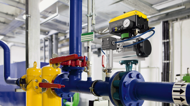 DHS 4.0 innebygd i en trykkluftstasjon.