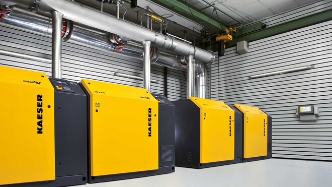 Blåsemaskinanlegg fra KASESER KOMPRESSOREN.