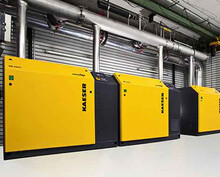 Blåsestasjons for vann og- avløpsbehandling Manching.