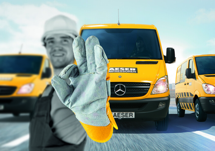 KAESER AIR SERVICE får det beste ut av trykkluftstasjonen.