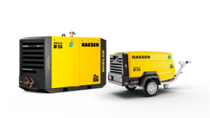 Transportabel kompressor med generatorkombinasjon