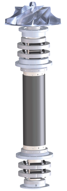 Magnetlagret turboblåser PillAerator