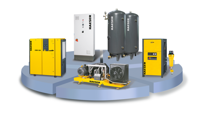 De 5 komponentene til SIGMA PET AIR systemet