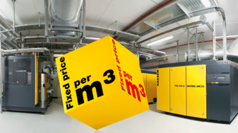 SIGMA AIR UTILITY – trykkluft til fast pris per m³