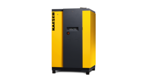 Avkjøling med tørr luft fra kaldluftkjøletørke fra Kaeser Kompressoren.