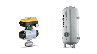 Trykkluftoppbevaring og -fordeling