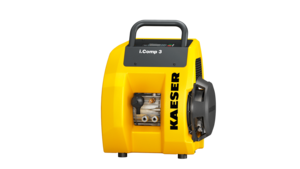 Den bærbare versjonen av stempelkompressoren i.Comp 3 fra Kaeser