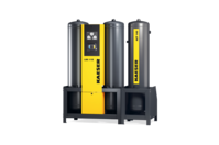 Adsorpsjonstørker i kombinasjon med aktivkulladsorber for teknisk oljefri trykkluft.